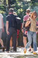 SCARLETT JOHANSSON in Jeans Out in New York 09/16/2015