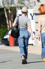 SCARLETT JOHANSSON in Jeans Out in New York 09/16/2015