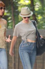 SCARLETT JOHANSSON in Jeans Out in New York 09/16/2015