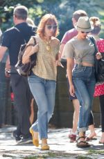 SCARLETT JOHANSSON in Jeans Out in New York 09/16/2015