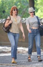 SCARLETT JOHANSSON in Jeans Out in New York 09/16/2015