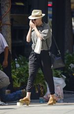 SCARLETT JOHANSSON Out and About in New York 09/18/2015