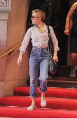 SCARLETT JOHANSSON Out and About in New York 09/23/2015
