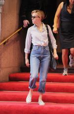 SCARLETT JOHANSSON Out and About in New York 09/23/2015