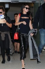 SELENA GOMEZ Arrives at Los Angeles International Airport 09/29/2015