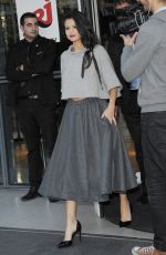 SELENA GOMEZ Arrives ay NRJ Radio in Paris 09/28/2015