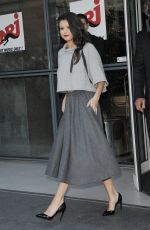 SELENA GOMEZ Arrives ay NRJ Radio in Paris 09/28/2015