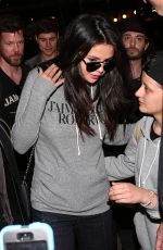 SELENA GOMEZ Arrives in Paris 09/25/2015