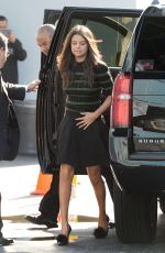 SELENA GOMEZ Arrives on the Set of Despierta America! in Miami 09/18/2015