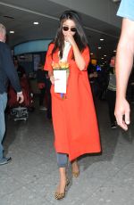 SELENA GOMEZ at Heathrow Airport in London 09/20/2015