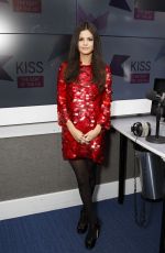 SELENA GOMEZ at Kiss FM Studio in London 09/23/2015
