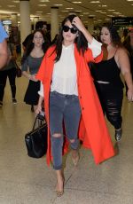 SELENA GOMEZ at Miami International Airport 09/19/2015