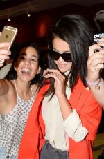 SELENA GOMEZ at Miami International Airport 09/19/2015