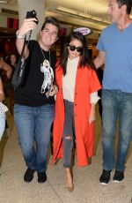 SELENA GOMEZ at Miami International Airport 09/19/2015