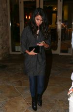SELENA GOMEZ at Roscanova Restaurant in Calabasas 09/15/2015