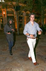 SELENA GOMEZ at Roscanova Restaurant in Calabasas 09/15/2015