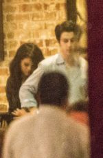 SELENA GOMEZ at Roscanova Restaurant in Calabasas 09/15/2015