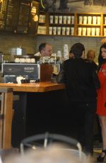 SELENA GOMEZ at Starbucks in London 09/25/2015