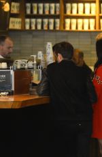 SELENA GOMEZ at Starbucks in London 09/25/2015