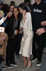 SELENA GOMEZ Leaves a Recording Studio in Paris 09/26/2015