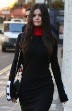 SELENA GOMEZ Leaves Kiss FM Studios in London 09/23/2015