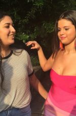SELENA GOMEZ on the Set of Neighbors 2: Sorority Rising in Atlanta 09/02/2015