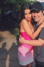 SELENA GOMEZ on the Set of Neighbors 2: Sorority Rising in Atlanta 09/02/2015