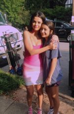 SELENA GOMEZ on the Set of Neighbors 2: Sorority Rising in Atlanta 09/02/2015