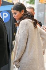 SELENA GOMEZ Out and About in New York  09/11/2015