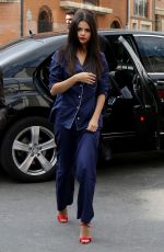 SELENA GOMEZ Out and About in Paris 09/26/2014