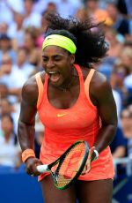 SERENA WILLIAMS at 2015 US Open, Day Three 09/02/2015