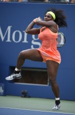SERENA WILLIAMS at 2015 US Open, Day Three 09/02/2015