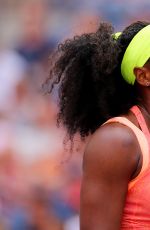 SERENA WILLIAMS at 2015 US Open, Day Three 09/02/2015