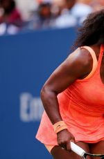 SERENA WILLIAMS at 2015 US Open, Day Three 09/02/2015