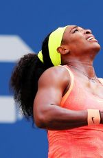 SERENA WILLIAMS at 2015 US Open, Day Three 09/02/2015