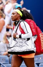 SERENA WILLIAMS at 2015 US Open, Day Three 09/02/2015