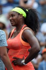 SERENA WILLIAMS at 2015 US Open, Day Three 09/02/2015