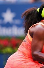 SERENA WILLIAMS at 2015 US Open, Day Three 09/02/2015