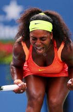 SERENA WILLIAMS at 2015 US Open, Day Three 09/02/2015