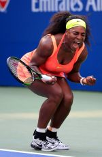 SERENA WILLIAMS at 2015 US Open, Day Three 09/02/2015