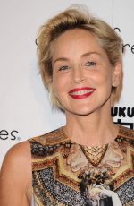 SHARON STONE at Harajuku Lovers Fall Fashion and Accessory Line for Girls 09/24/2015