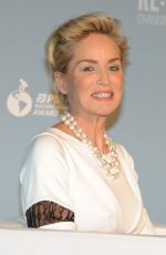 SHARON STONE at Pilosio Building Peace Award 2015 Cocktail Party in Milan 09/123/2015