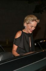 SHARON STONE Leaves Craig