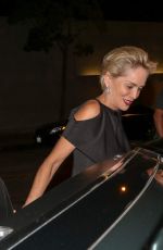 SHARON STONE Leaves Craig
