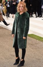 SIENNA MILLER at Burberry Prorsum Fashion Show in London 09/21/2015