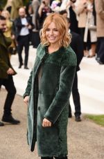 SIENNA MILLER at Burberry Prorsum Fashion Show in London 09/21/2015