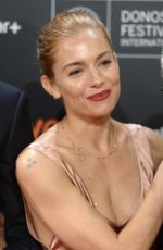 SIENNA MILLER at High-Rise Premiere at 63rd San Sebastian International Film Festival 09/22/2015