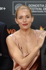 SIENNA MILLER at High-Rise Premiere at 63rd San Sebastian International Film Festival 09/22/2015