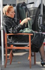 SIENNA MILLER on the Set of The Lost City of Z in Belfast 09/09/2015