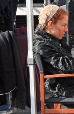 SIENNA MILLER on the Set of The Lost City of Z in Belfast 09/09/2015